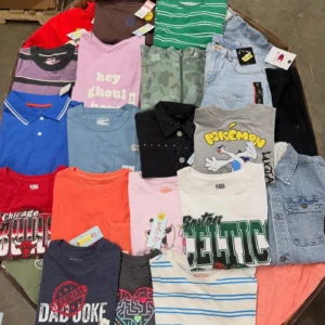 Palettes de vêtements enfants