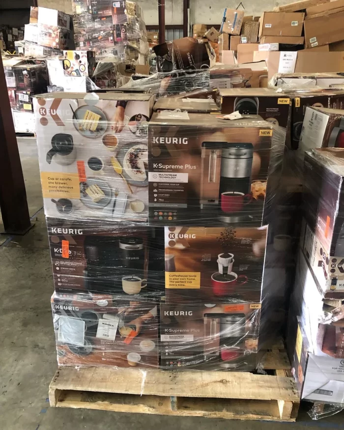 Palette de machines à café De'Longhi