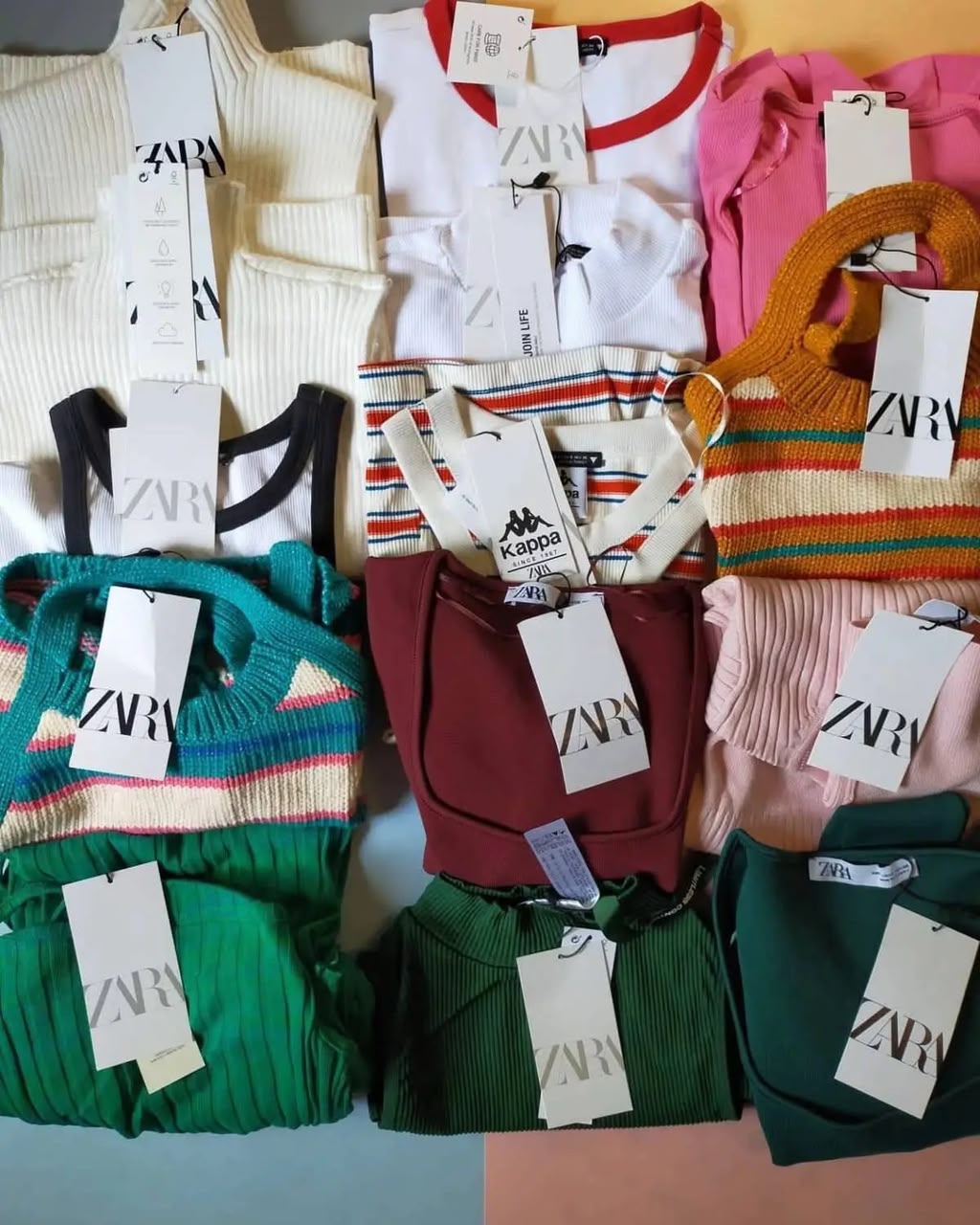 Palette Vêtements Zara – 700 pièces par palette