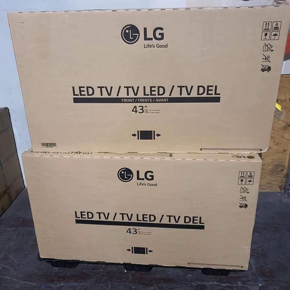 Palette TV LG 43 pouces – 10 pièces