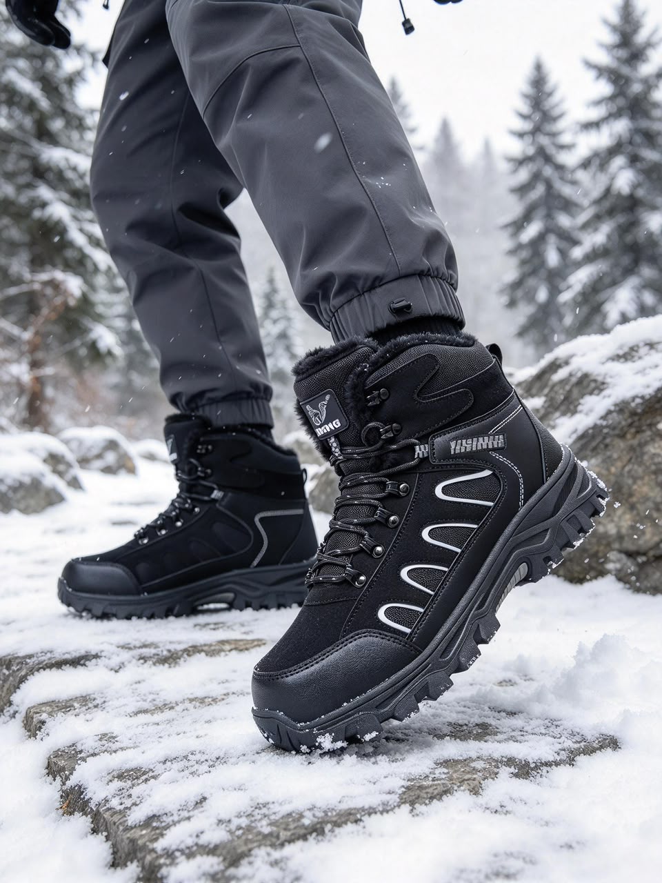 Palette Chaussures d’Hiver pour Hommes – 150 à 200 paires Palette Chaussures d’Hiver pour Hommes – 150 à 200 paires – Image 3